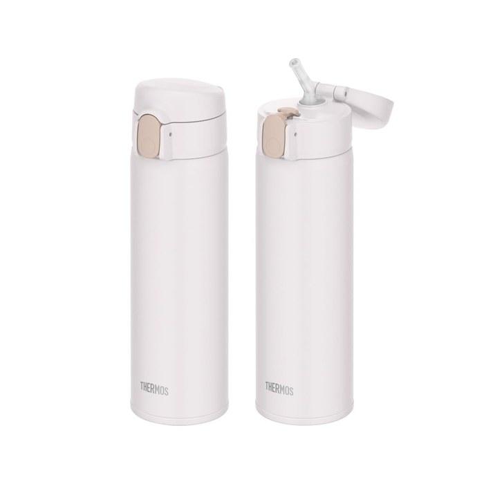 Thermos Straw Bottle 510ml White FKA-500 WH