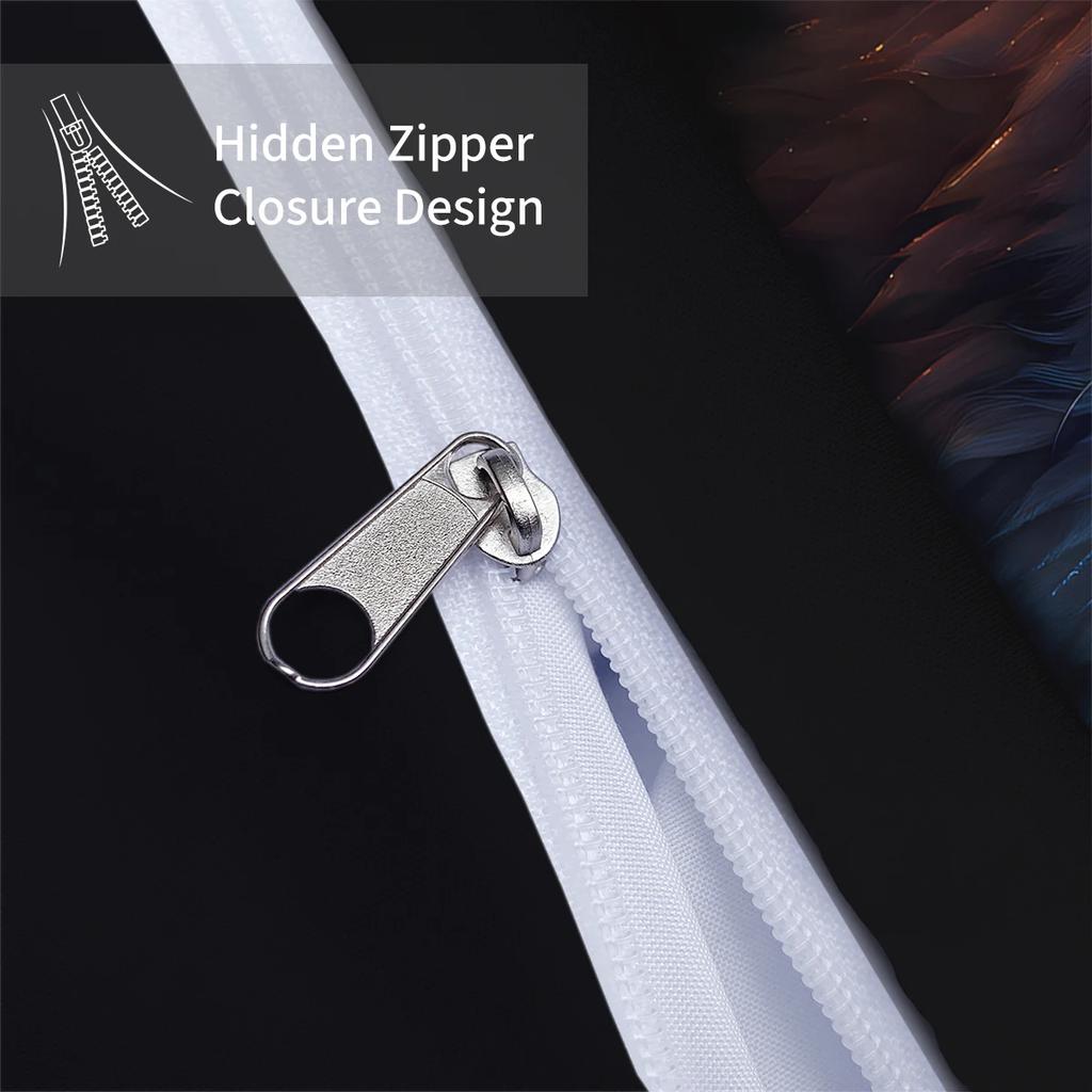 3dílná sada, ložní prádlo s potiskem vlčího vzoru, queen, king, dvoulůžko, do ložnice, pokoje pro hosty, hotelu, domácí dekorace