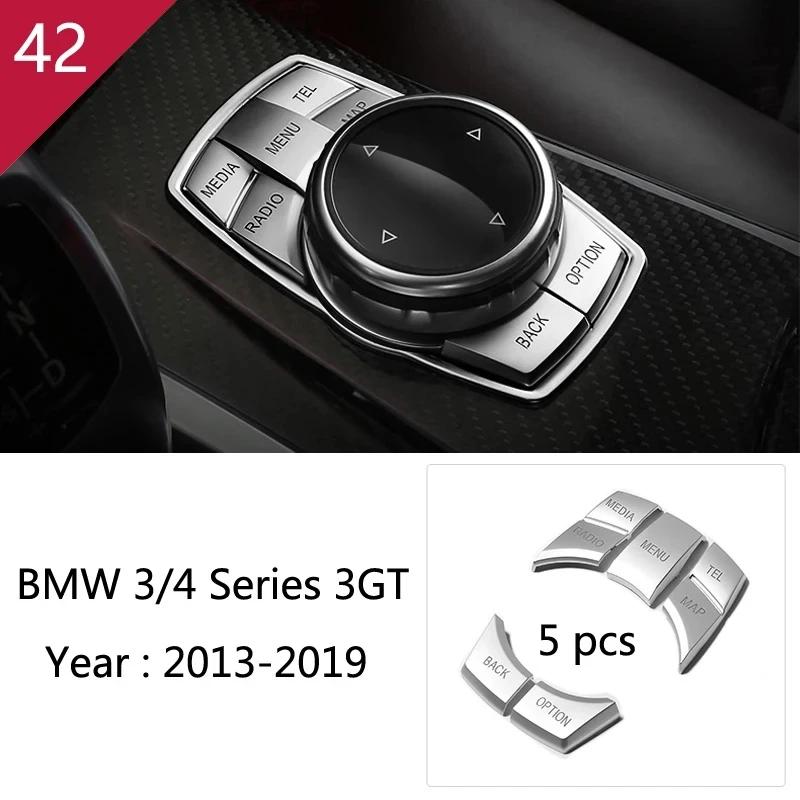 Accessories  For BMW 3 4 Series 3GT F30 F32 F34 Car Inner Door Audio Speaker Gearshift Panel Door Armrest Reading Light Cover Tr