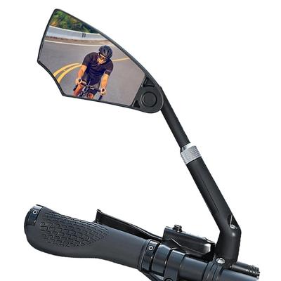 Regulable 360 Degree Rearview Mirrors Durability Extendable Cycling Mirrors for Various Bicycles Types