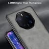 Luxury PU Leather Case For Huawei Mate 50 RS 30 40 Pro Plus Cover Matte Silicone Phone Case For Huawei Mate 10 20 RS 9 Pro 20X
