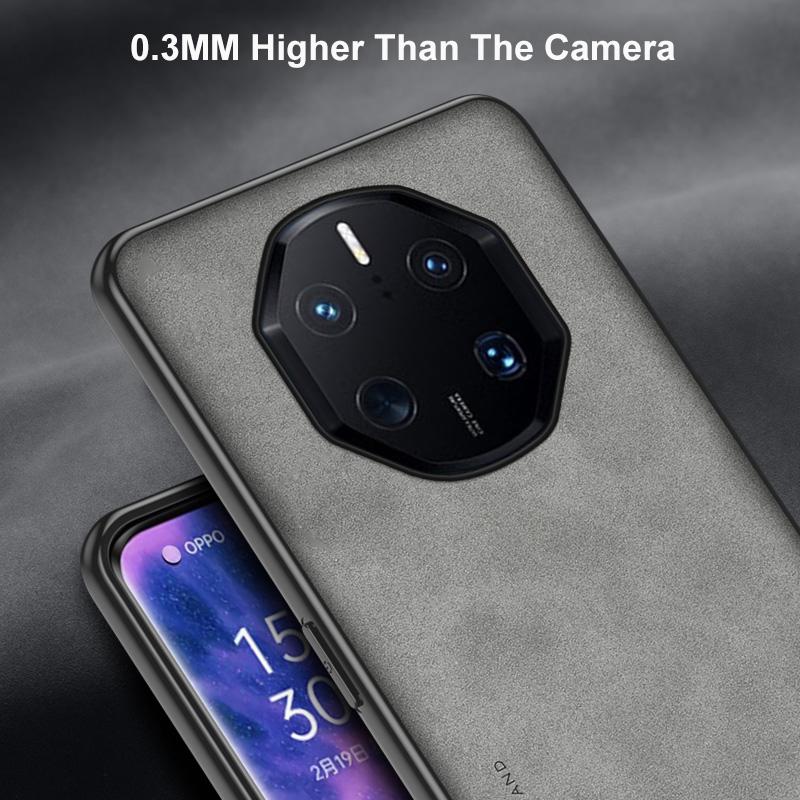 Luxury PU Leather Case For Huawei Mate 50 RS 30 40 Pro Plus Cover Matte Silicone Phone Case For Huawei Mate 10 20 RS 9 Pro 20X