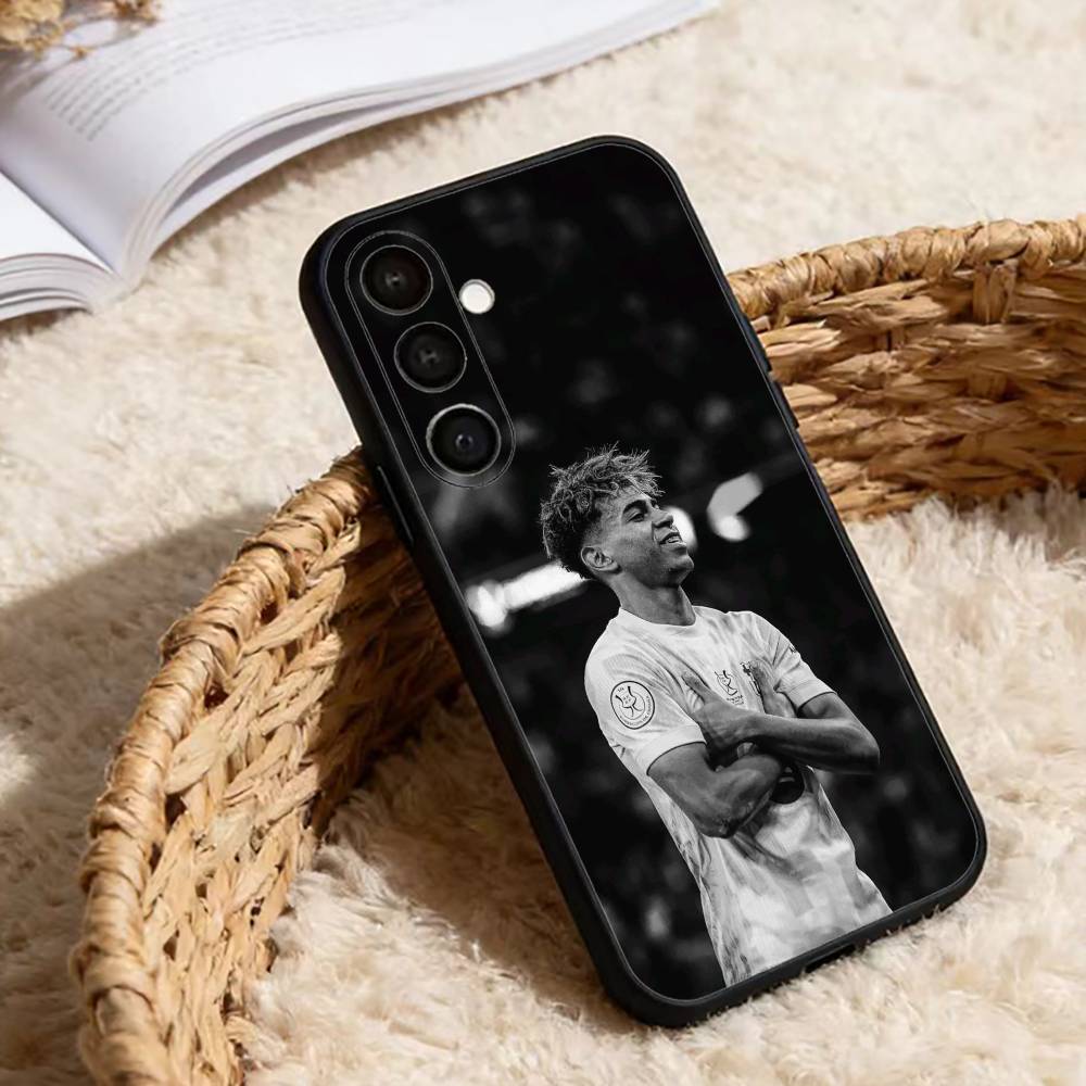 Football 10 L-Lamine Y-Yamal Phone Case For Samsung Galaxy A20,21s,22,31,32,52,53,72,73,80,91 Soft Black Shell