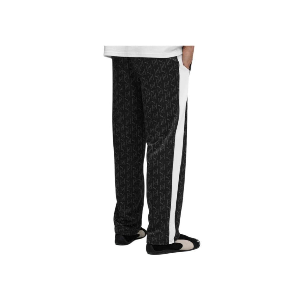 Puma T7 Aop Relaxed Logo Print Loose Knit Sports Pants Men Pants 634547-01