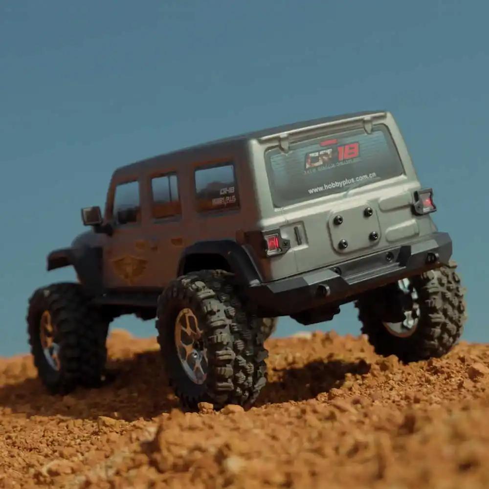 HOBBY PLUS KRATOS V2 CR18P Metal Climbing Car RTR 1/18 RC Electric Remote Control Model Car Rock Crawler Adult Children's Toys