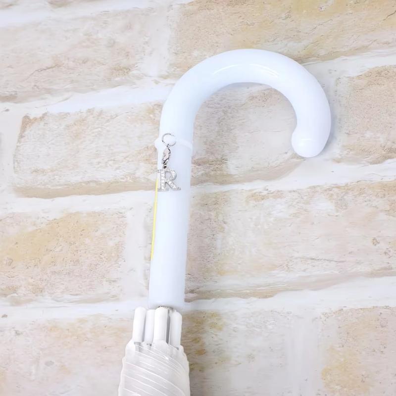 Silicone Umbrella Handle Rings Waterproof Long-Lasting 5/10 Pcs with Lobster Clasp for Daily Office Commuting Use