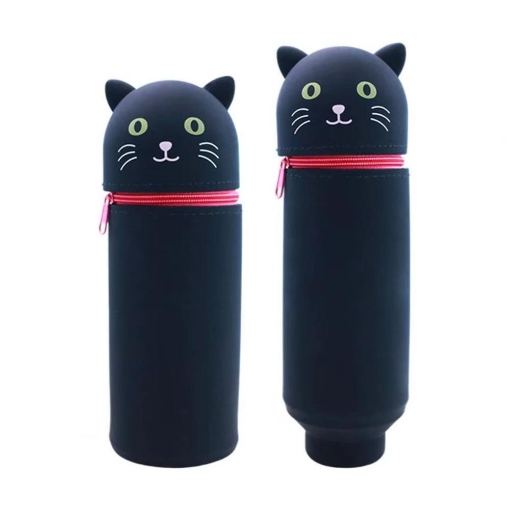 Animal Shape Pencil Case Silicone Stationery Storage Bag High Quality Pen Pouch