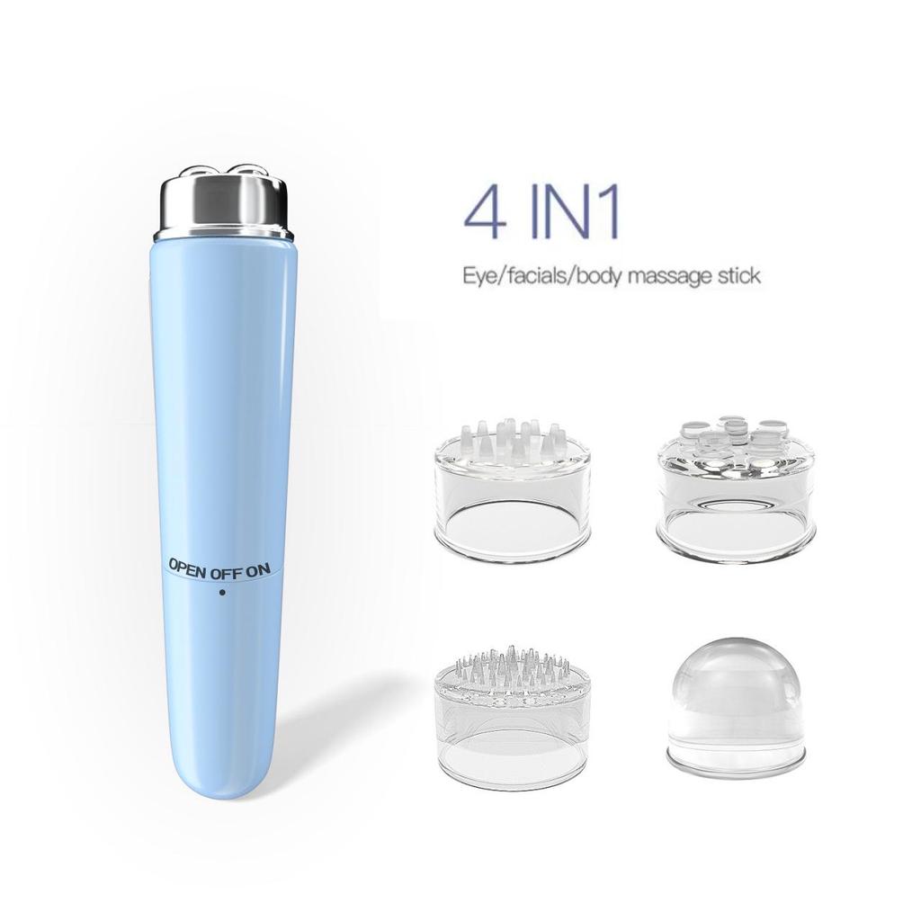 4-Head Mini Eye Massager Pen - First Gen