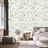 Wallpaper Leaves of different types for living room and bedroom 50x1000