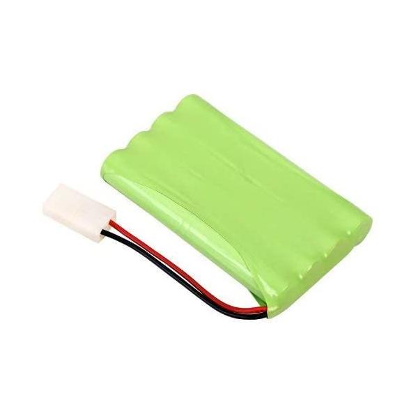 Dobíjecí Ni-MH baterie 9,6V 2000mAh | Konektor Tamiya | Pro RC auta, nákladní auta, kvadrokoptéry | 8 AA článků | Zelená | 100x57x15mm – 100g