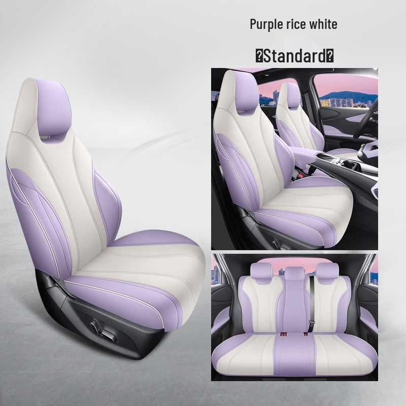 New BYD Dolphin Leather Car Seat Cushion - All-Season Note: Model Year