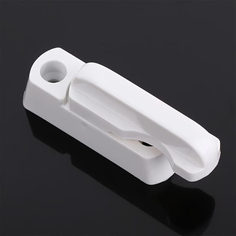 2pcs T-lock Plastic Steel Window Door Bolt Latch Buckle, Anti Theft Secure Home Pull Handle, Household Locks