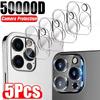 1-5Pcs Back Lens Protective Glass Cover For iPhone 16 15 14 13 Plus Pro Max Camera Lens Cover Protection Film For iPhone 13 Mini 4