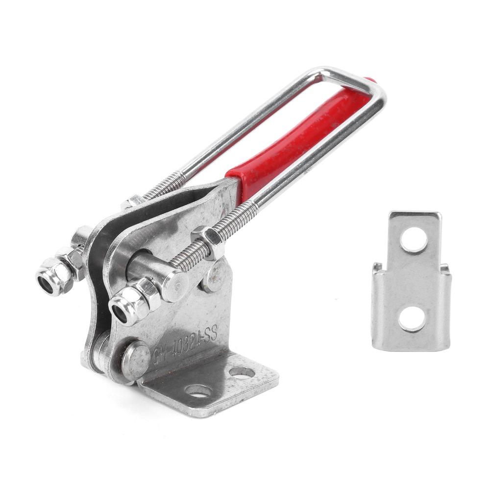 2PCS Adjustable Toggle Latch Heavy Duty Toggle Clamp Durable Hasp Latch