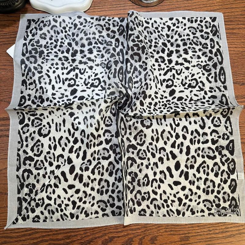 Spring and Autumn pure cotton 55cm small square scarf women's literary silk scarf versatile decorative scarf thin headscarf headband scarf
