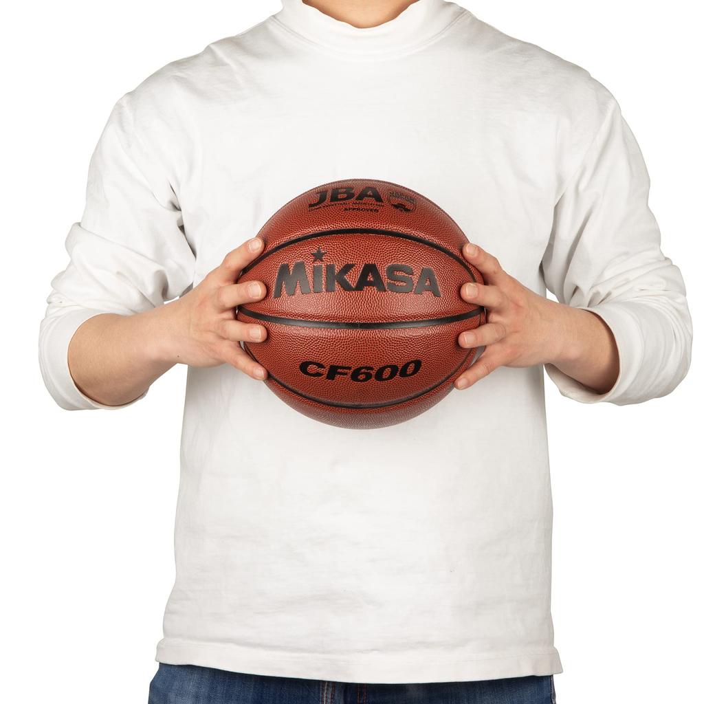 MIKASA Japan Basketball Association Size 6 High Middle Brown Synthetic Recommended Internal Pressure Basketball, Certified, (Women's, Adult, Adult,