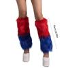 Faux Furs Leg Warmer Winter Warm Furs Boot Cuffs Cover,Party Costumes Shoe Cover