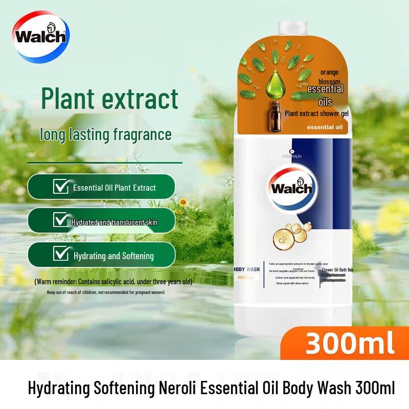 

Walch Orange Blossom Essential Oil Shower Gel