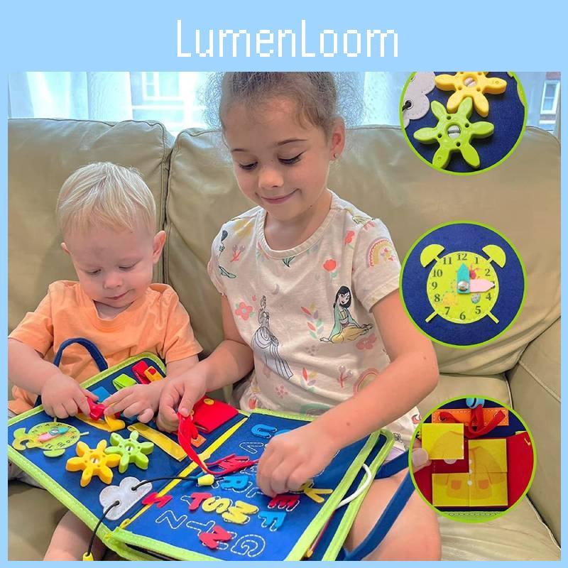 Felt Busy Be Board Children Educational Toy Learning Action Educational Gift