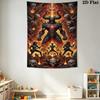 Dark Fantasy Skull Tapestry Tapestry Background Cloth Wallmounted Homestay Soft Decoration Tapestry Work Of Art Background Cloth