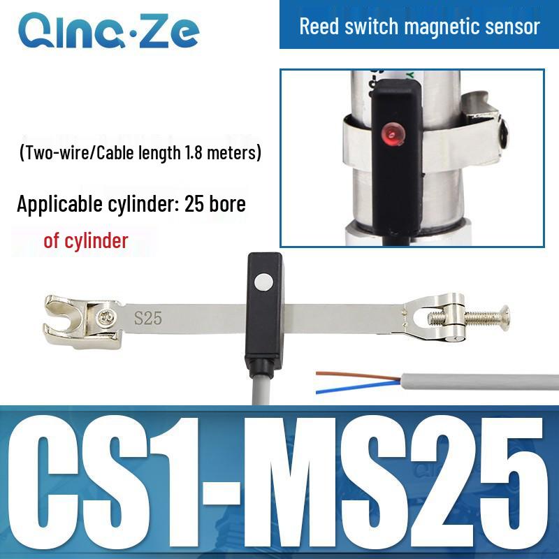 Magnetischer Zylindersensor: D-A93 Zwei-Draht & CS1-F Drei-Draht Endschalter