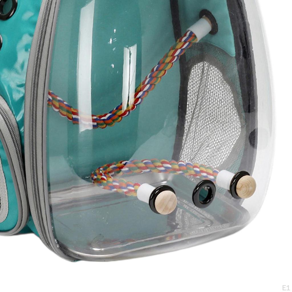 Backpack And Standing Perch for Cockatiels Finches