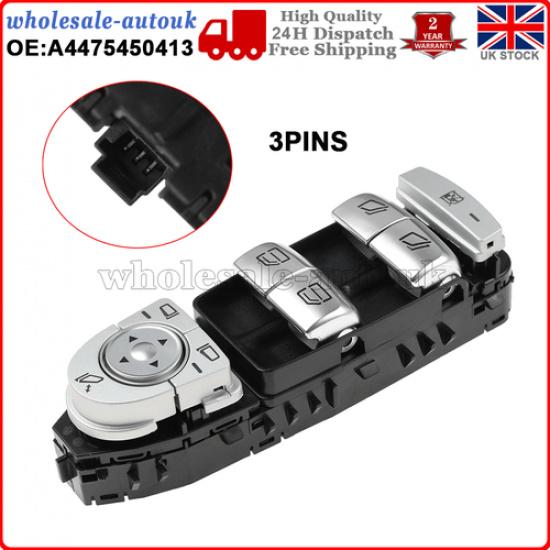 Power Window Master Switch For Mercedes Benz V-Class W447 Vito Viano A4475450413