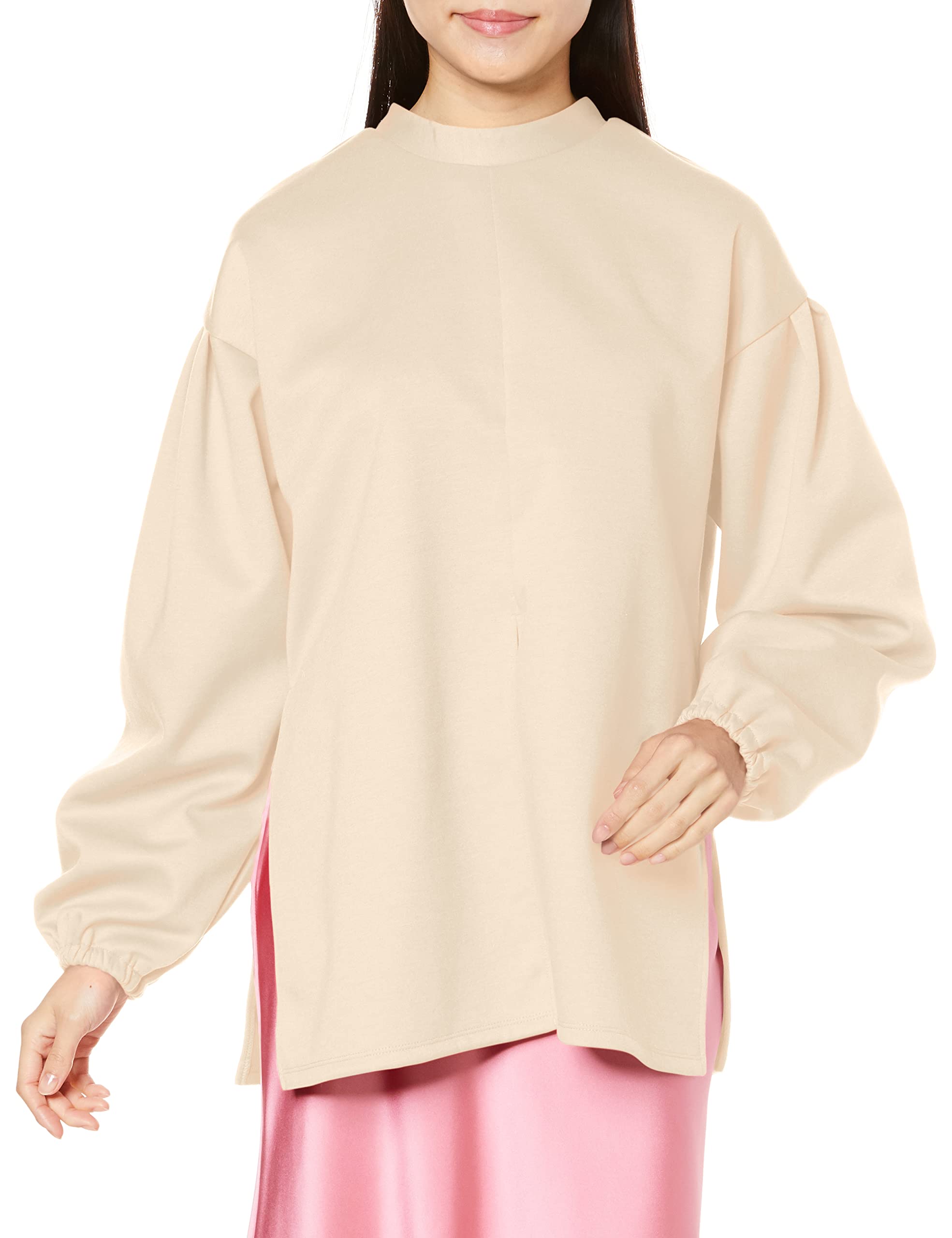 

2WAY Slit Tunic Tops 181405067 Cream Standard [Coel] Женский кремовый