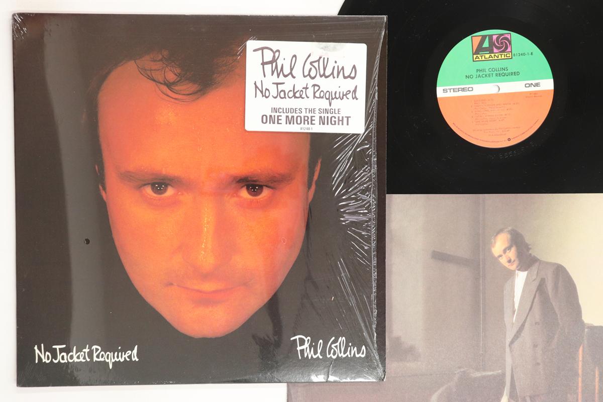 

LP Record PHIL COLLINS No Jacket Required 812401E Atlantic US Rock Used