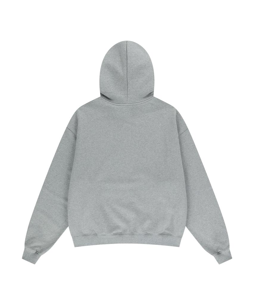L Logo Hoodie Gray