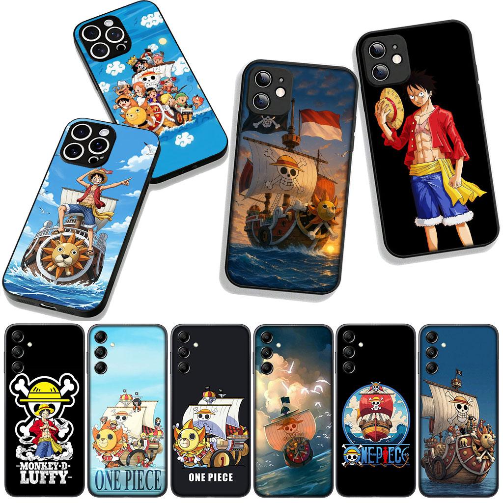 Cover for Apple iPhone 16 15 14 Plus 13 12 Mini 17 Pro Max + ProMax 16E Air Phone Case Thousand Sunny One Pieces Luffy