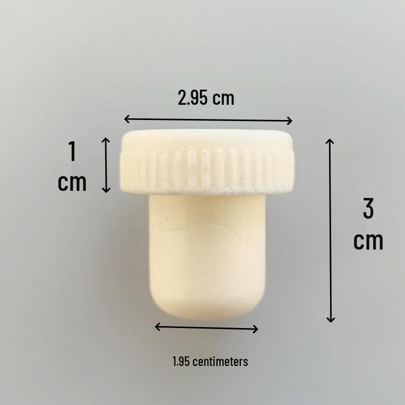 Universal Silicone Wine Bottle Stopper - T-shaped Cap for Red, White, and Champagne Wine.
