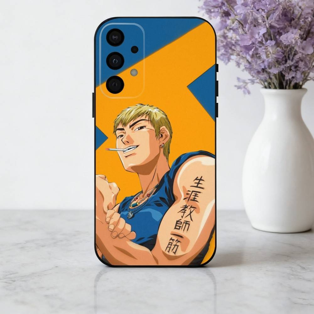 G-GTO-Onizuka T-Teacher-R Phone Case For Samsung Galaxy A73,A72,A71,A70,A53,A52,A51,Others Soft Black Cover