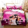Cool Dirty Dancing Movie 3D Print Bedding Set Duvet Cover + 2 Pillowcases Soft Polyester Bed Linen Bedroom Decor For Movie Fans