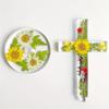 5'' Standing Cross Silicone Mould with Base, Epoxy Cross Mould, Epoxy Plaster Cement Mould, Halloween Ornaments