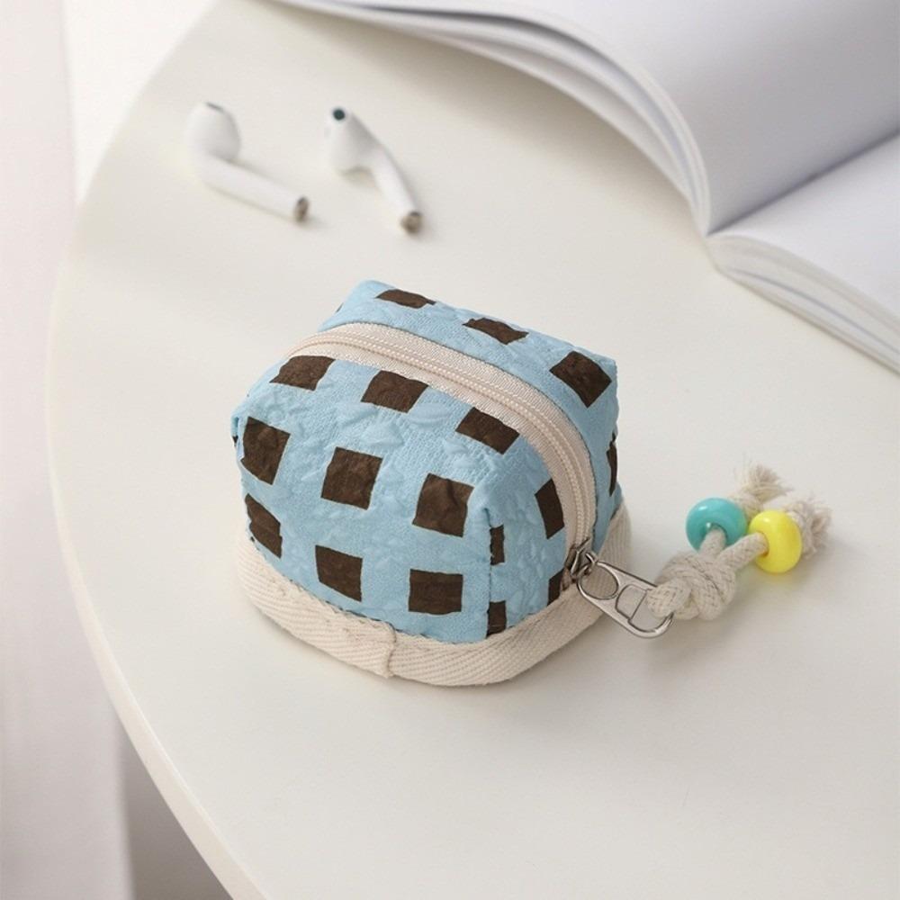 

Protective Cover Polyester Zipper Storage Bag Portable Multifunction Earphone Case Cute Zipper Pouch Backpack Pendant