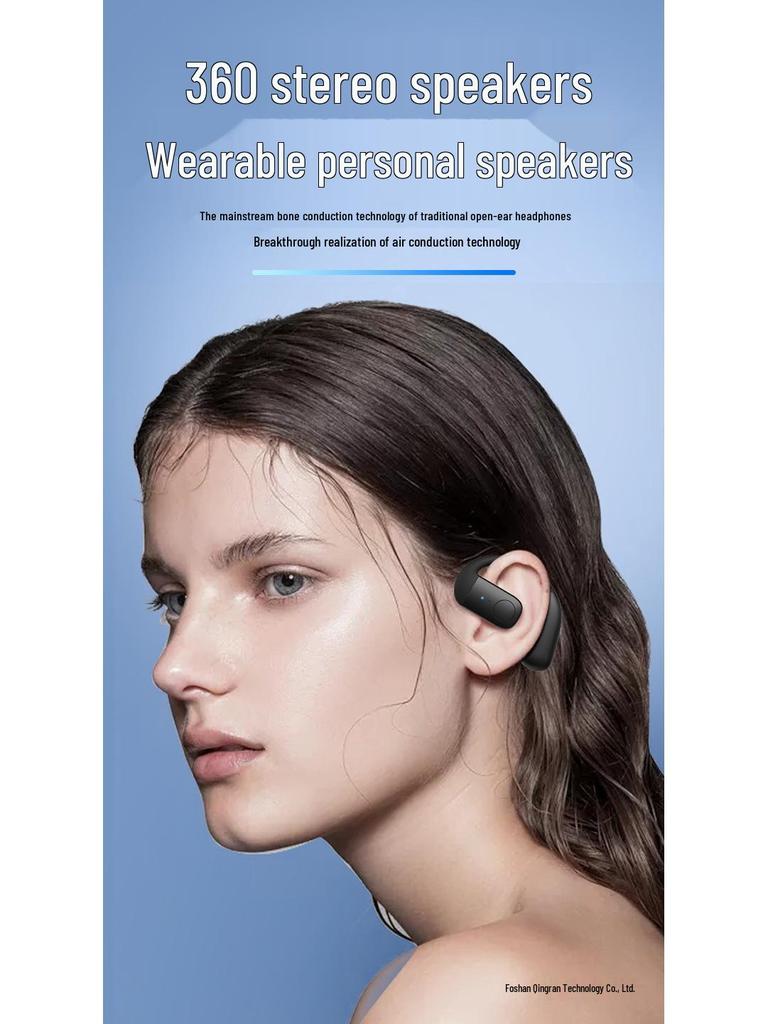 F22 Wireless Business Bluetooth Headset - Universal Fit for Both Ears, Large Battery Capacity, Extended Standby