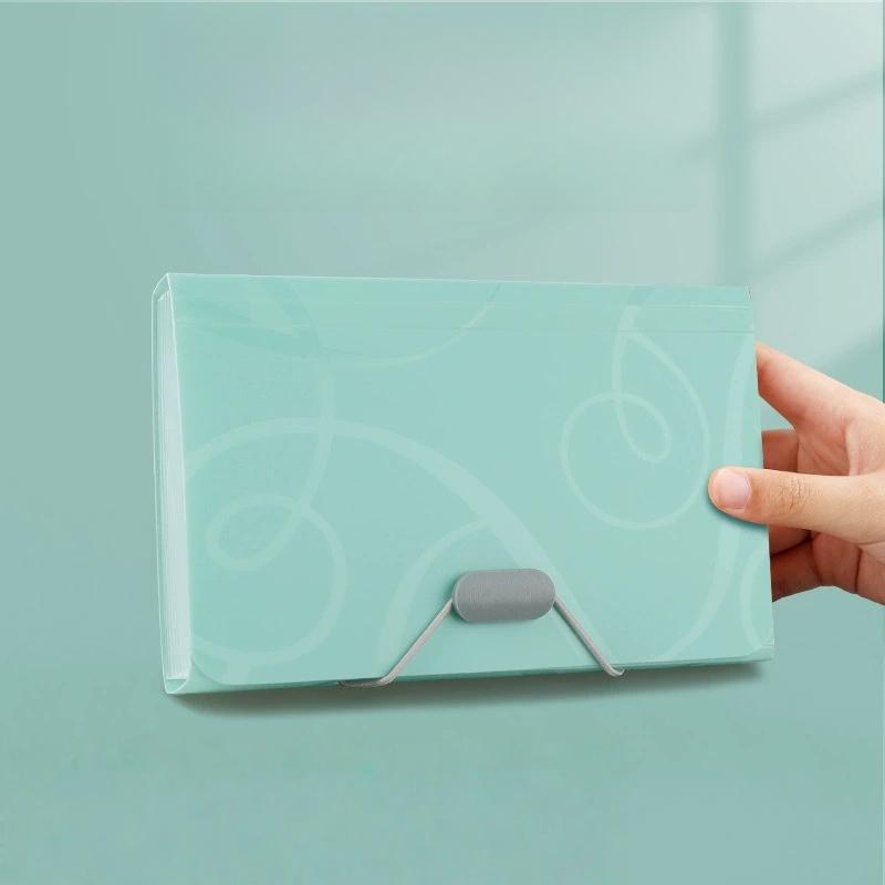 A6 Organ Bag Expanding File Folder For Documents Candy Colors Document Folders School Supplies File Organizer Office Binder