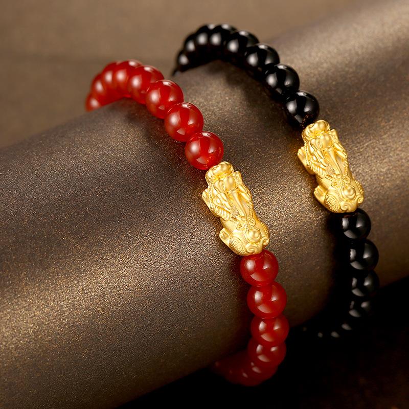 Chinese Style Bracelets Lucky Charm Piyao Bracelet PiXiu Wristband Bring Good Luck