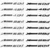 NEW ABS 3D Car Trunk Letters Badge Emblem Decals Sticker For XDrive 20d 25d 28d 30d 35d 40d 48d 50d X1 X3 X5 F48 F25 G01 F15 JY4