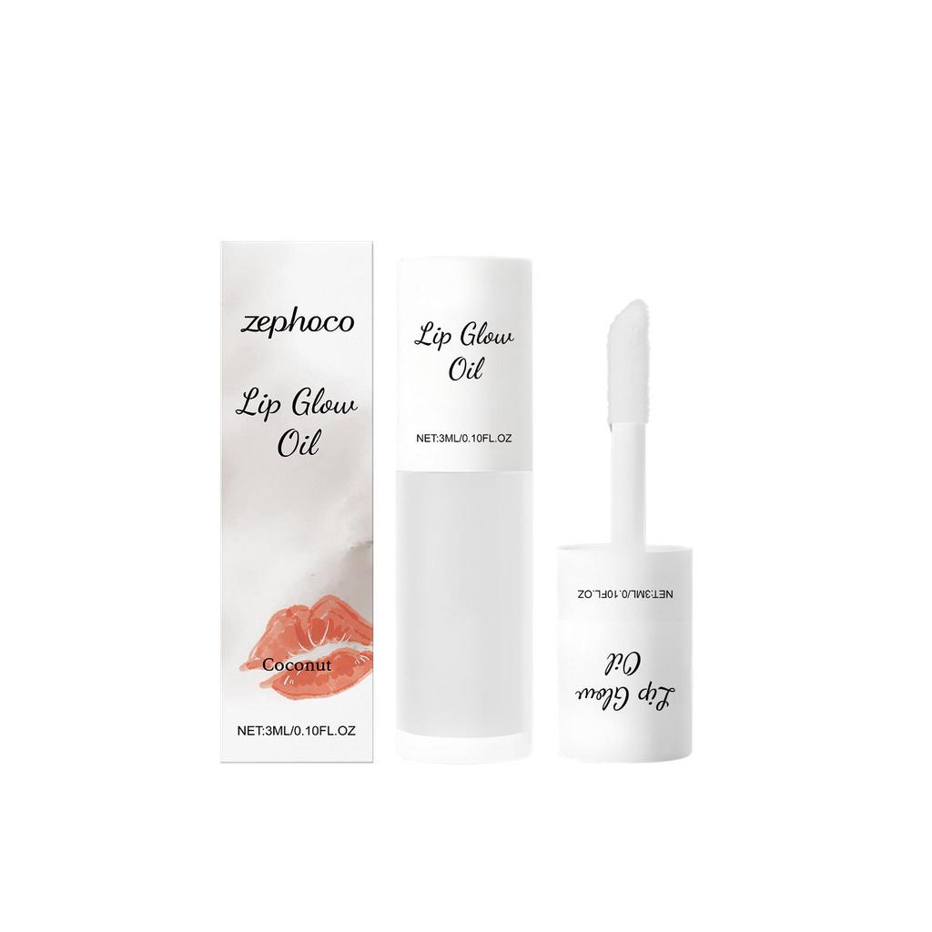 OUHOE Gloss à Lèvres Hydratant Hydratant Nourrissant Brillant Léger Maquillage Quotidien pour les Lèvres Huile à Lèvres