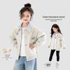 Girls' Casual Spring Baseball Jacket