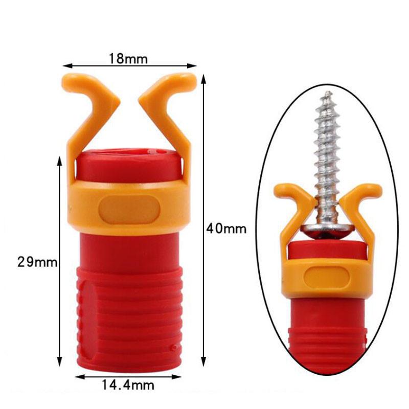 Screw Fixer Holder Universal Angle Clamp Set with Plastic Screw Fixer Holder for Woodworking Carpentry and Drill Screws