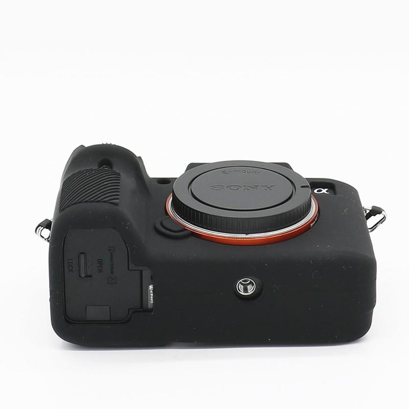 Silicone Camera Case Cover Sony A7 III A7R A7RM3 Mirrorless Cameras Outdoor Protection Sleeve Soft Inner Bag