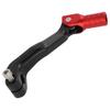 Motorcycle Gear Shifter Lever High Strength Metal Anti Collision Gear Shift Lever Pedal for Most Dirt Bikes Red