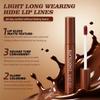 Life Girls Chocolate Lip Glaze, Transfer Proof Non Stick Cup, Matte Waterproof Smudge Proof Lipstick Set, 5 Pieces Liquid Lip Color