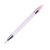 Dual Heads Acrylic Dotting Wax Pen Point Drill Pens Rhinestones Crystal Picking Nail Studs Dotter DIY Point Drill Nail Tools