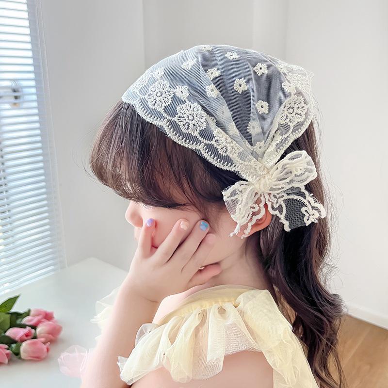 French Retro Princess Lace Pearl Lolita Headband & Hair Accessories