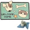 Welcome Mat, Dog, Cat, Entrance Mat, Animal, Entrance Cleaning, Drainer, Item That Makes Housework Easier, Shoe Sole, Mud Remover, Outdoor Door Mat,