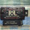 RRL 90s Initial Tag Red 3 Stars Old Check Pattern Long Sleeve Flannel Shirt Men's Used